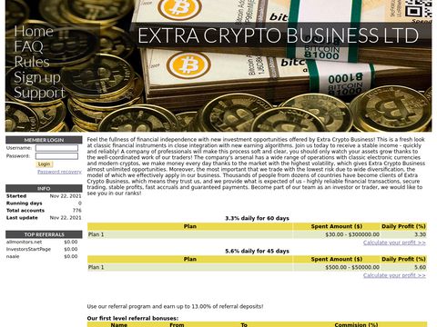 Extra Crypto Business Ltd